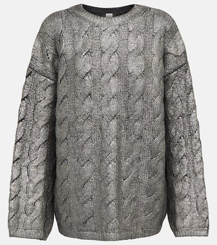 Toteme Cable-knit wool sweater - Toteme - Modalova
