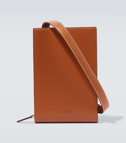 Le Gadju leather wallet with strap - Jacquemus - Modalova