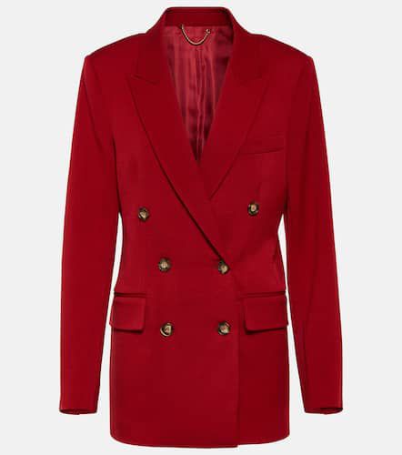 Double-breasted wool-blend blazer - Victoria Beckham - Modalova