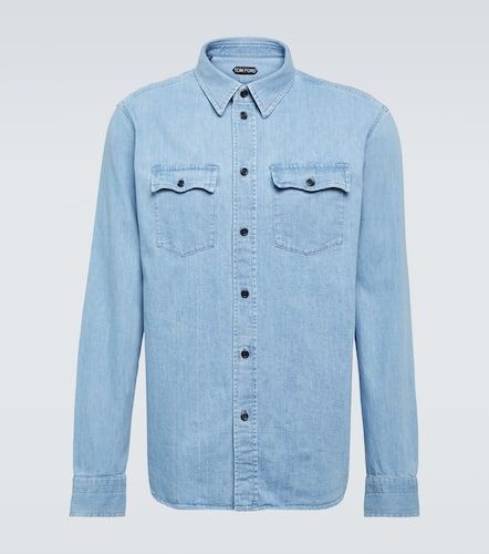 Tom Ford Camisa western de denim - Tom Ford - Modalova