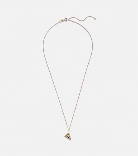 Collana Take a Pizza My Heart in 10kt con rubini - Stone and Strand - Modalova