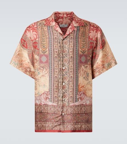 Etro Printed silk bowling shirt - Etro - Modalova