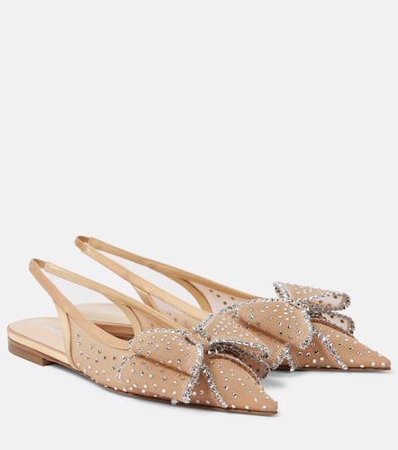 Ballerine slingback Cadeau in tulle con cristalli - Mach & Mach - Modalova