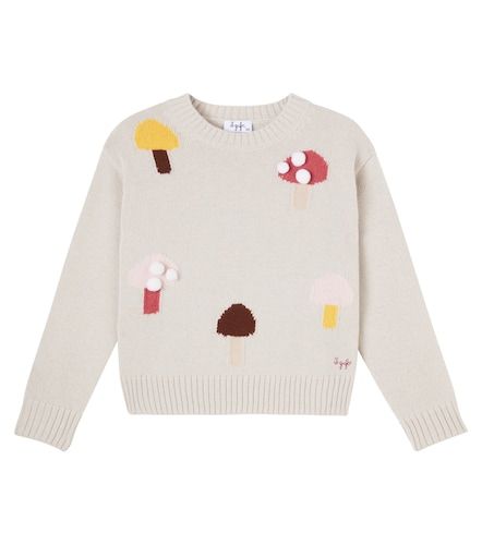 Embroidered virgin wool sweater - Il Gufo - Modalova