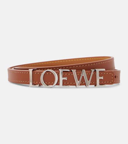 Loewe Cintura Bold in pelle - Loewe - Modalova