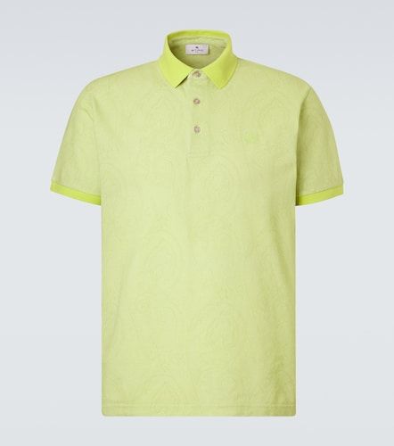 Etro Polo de algodón con paisley - Etro - Modalova