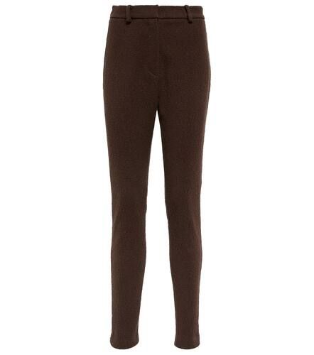 High-rise cotton skinny pants - Magda Butrym - Modalova