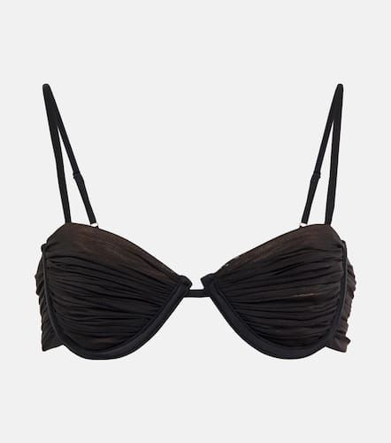 Self-Portrait Ruched bikini top - Self-Portrait - Modalova