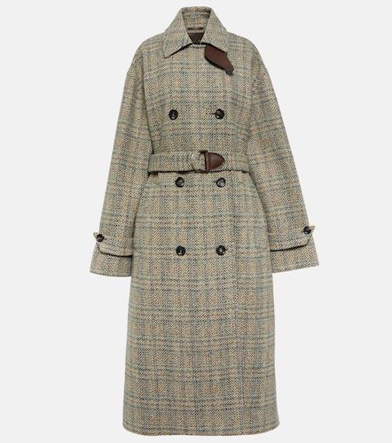 Herringbone wool and cashmere-blend coat - Loro Piana - Modalova