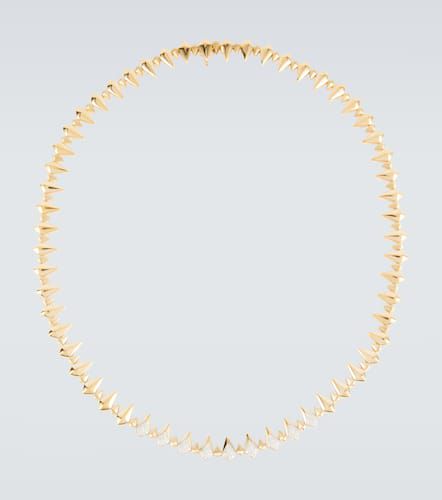 Collar Shark en oro de 14 ct con diamantes - Rainbow K - Modalova