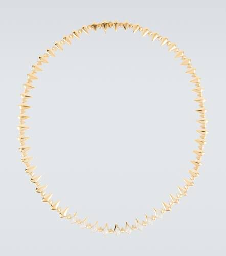 Shark 14kt necklace with diamonds - Rainbow K - Modalova