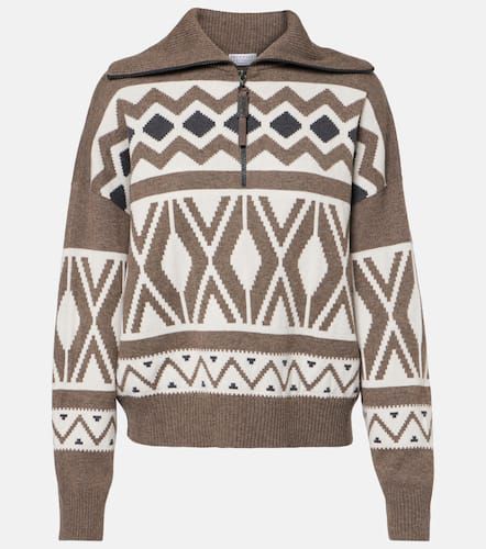 Wool and silk sweater - Brunello Cucinelli - Modalova