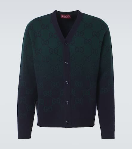 Gucci Cardigan GG aus Woll-Jacquard - Gucci - Modalova