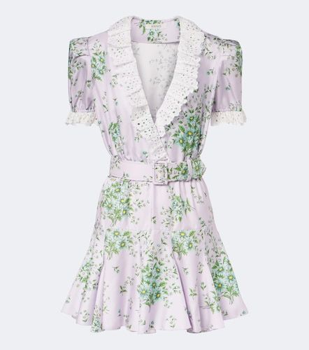 Abito corto in twill di seta - Rodarte - Modalova