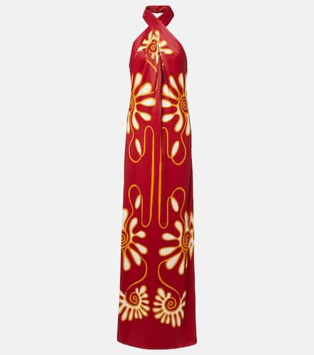 Abito lungo Oliviera con stampa - Cala de la Cruz - Modalova