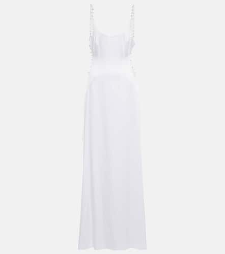 Bridal Pearled Cove cutout gown - Galvan - Modalova