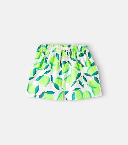 Fábula Shorts de algodón estampados - Fabula - Modalova