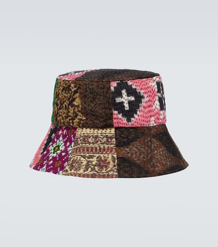 Sombrero de pescador en patchwork - Dries Van Noten - Modalova