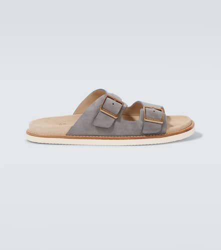 Sandalen aus Veloursleder - Brunello Cucinelli - Modalova