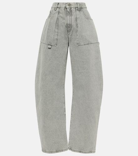 Effie mid-rise barrel-leg jeans - The Attico - Modalova