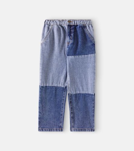 Jeans rectos con patchwork - Rylee + Cru - Modalova
