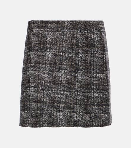 BlazÃ© Milano Lulua Coci checked wool-blend miniskirt - Blaze Milano - Modalova