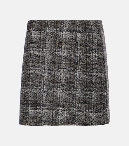 BlazÃ© Milano Lulua Coci checked wool-blend miniskirt - Blaze Milano - Modalova