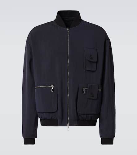 Giorgio Armani Bomber in twill - Giorgio Armani - Modalova