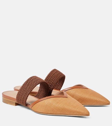 Mules Manu en raphia - Malone Souliers - Modalova