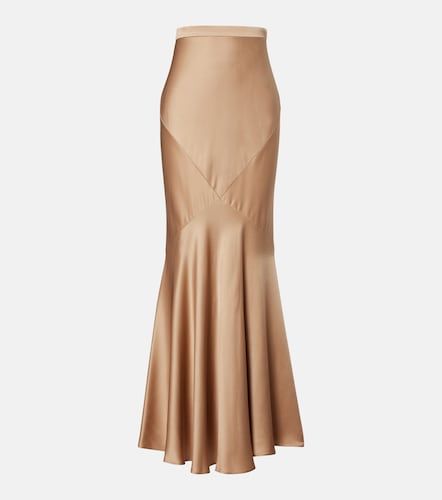 Max Mara Gonna lunga in satin - Max Mara - Modalova