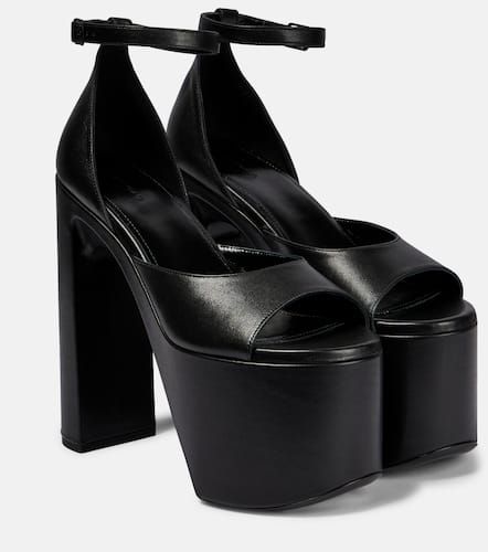 Camden leather platform sandals - Balenciaga - Modalova