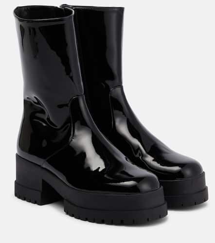 Wilmer patent leather ankle boots - Clergerie - Modalova