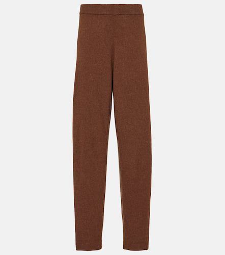 High-rise straight wool pants - Lemaire - Modalova