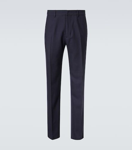 Ami Paris Pleated virgin wool pants - Ami Paris - Modalova