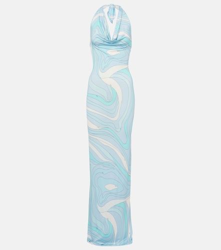 Vestido largo Marmo de jersey de satén - Pucci - Modalova