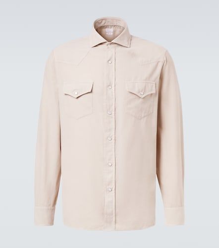 Brunello Cucinelli LS cotton shirt - Brunello Cucinelli - Modalova