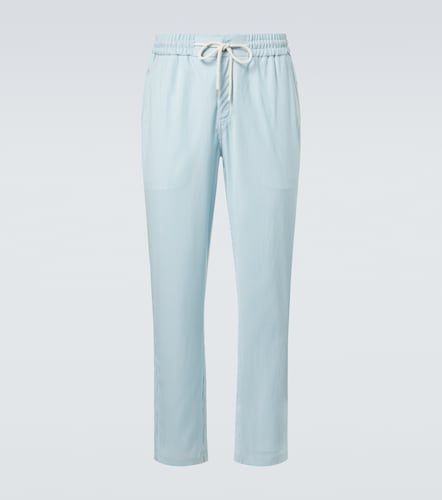Parc striped wool-blend slim pants - Vilebrequin - Modalova