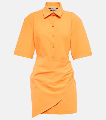 La Robe Camisa cotton-blend minidress - Jacquemus - Modalova