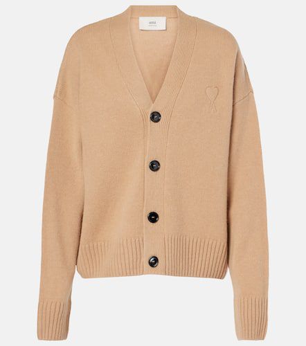 Ami de CÅur wool and cashmere cardigan - Ami Paris - Modalova