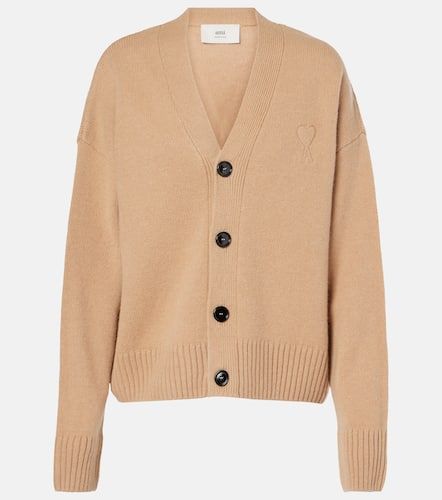 Cardigan Ami de Cœur aus Wolle und Kaschmir - Ami Paris - Modalova