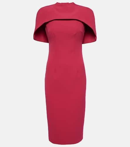 Safiyaa Vestido midi con capa - Safiyaa - Modalova