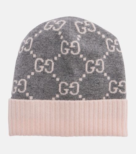Gorro de jacquard de cachemir con GG - Gucci - Modalova