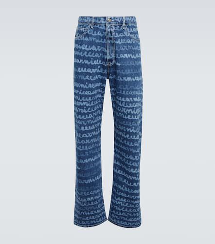 Marni Printed straight-leg jeans - Marni - Modalova