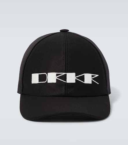 Gorra de lona de algodón con logo - DRKSHDW by Rick Owens - Modalova