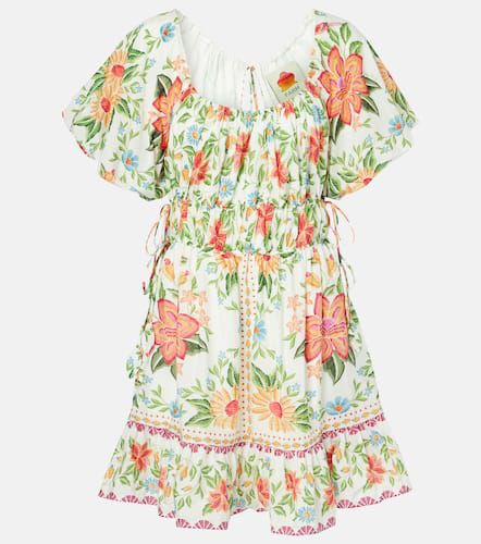 Bloom Garden cotton-blend minidress - Farm Rio - Modalova