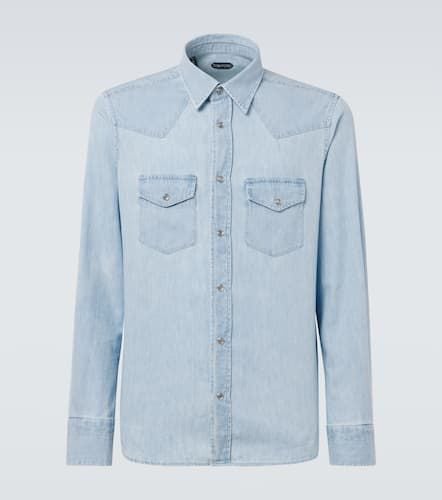 Cotton chambray Western shirt - Tom Ford - Modalova