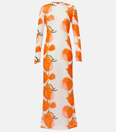Selene open-back floral maxi dress - Alexandra Miro - Modalova