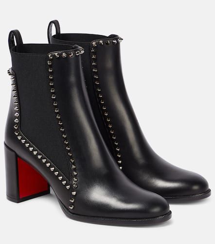 Out Line Spikes leather ankle boots - Christian Louboutin - Modalova
