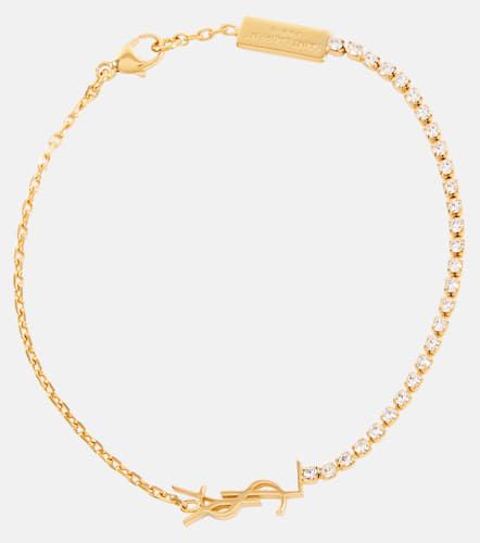 Cassandre embellished bracelet - Saint Laurent - Modalova
