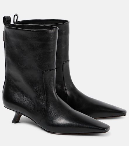 Ankle Boots aus Leder - Brunello Cucinelli - Modalova